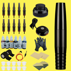 Aiguilles de <span class=keywords><strong>tatouage</strong></span> à encre de <span class=keywords><strong>tatouage</strong></span>, fournitures de <span class=keywords><strong>tatouage</strong></span> bon marché pour la formation de maquillage - Product Image 2