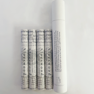 Récipients biodégradables recyclables de tube de rouge à lèvres de papier Kraft pour le tube d'emballage de bâton d'encens de cosmétiques naturels - Product Image 4