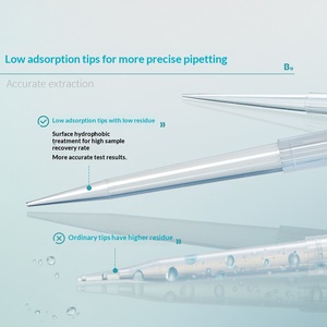 Puntas de Pipeta Desechables de Baja Retención, Esterilizadas, Libres de Enzimas, <span class=keywords><strong>en</strong></span> Bolsa y Caja - Product Image 4