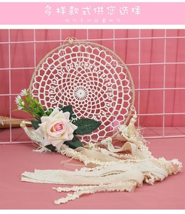 20 centimetri Prese di Fabbrica di Squisita Fattura Cotone <span class=keywords><strong>Macrame</strong></span> Dream Catcher - Product Image 2