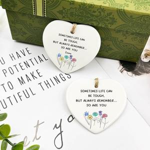 จี้เซรามิกสำหรับตกแต่งต้นคริสต์มาสของที่ระลึกแขวนชิ้นเดียวตามสั่ง - Product Image 3