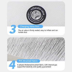 Baignoire de cryothérapie gonflable grand format en PVC, fabrication directe usine, baignoire d'immersion glacée, piscines de récupération sportive sur mesure OEM - Product Image 5