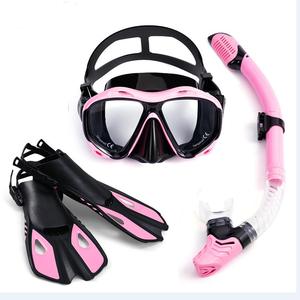 <span class=keywords><strong>Aletas</strong></span> de natación ajustables, equipo de buceo, conjunto de esnórquel - Product Image 1