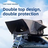Tente de toit souple Zentopia DC-019 quatre saisons, automatique, imperméable, pour voiture, camion, camping, 4x4, tout-terrain, pliable, extérieur, 1-3 personnes