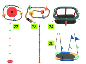 Nhà Cung cấp nhà máy loại khác nhau đầy màu sắc trẻ em đu cho ngoài trời trong nhà Thiết bị sân chơi - Product Image 6