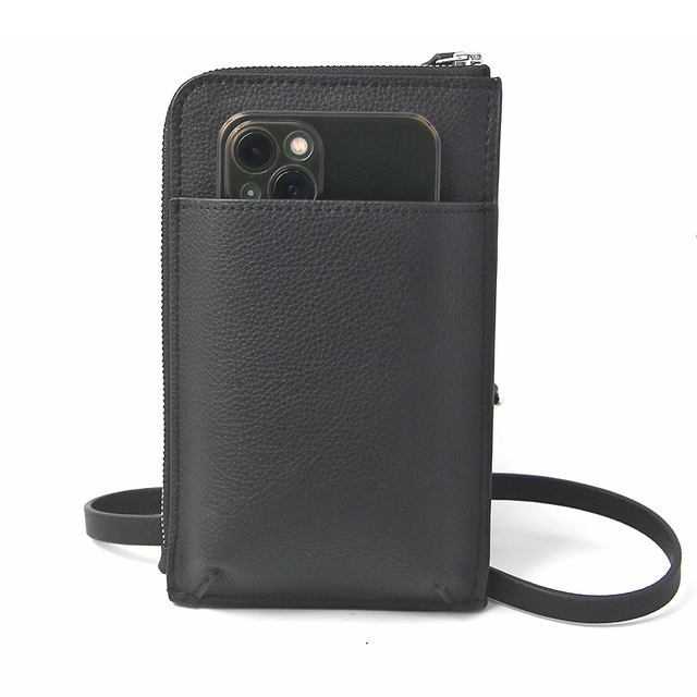Custom Small Crossbody Mobile Phone Purse Lightweight Mini Shoulder PU Leather Women's Phone Bag