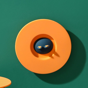 Couvre-tasses universels ronds anti-fuite, design créatif avec oreilles de chat, en silicone de qualité alimentaire pour tasses en céramique, en verre, tasses à thé et tasses à eau - Product Image 3
