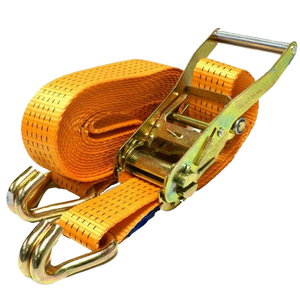 Sangles d'arrimage à cliquet rétractables pour camions de remorquage, 50 mm, 5000 kg, usage intensif, certifiées CE, marque UNIONTED, en polyester, personnalisées en usine - Product Image 1