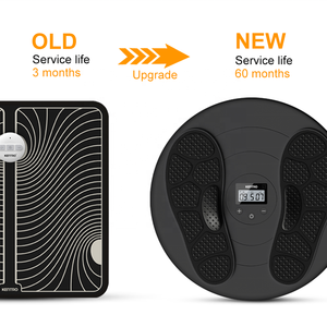 Machine de thérapie électrique pour les jambes <span class=keywords><strong>TENS</strong></span>/EMS Soulager la douleur et l'enflure des jambes Masseur de pieds pour les personnes âgées - Product Image 2