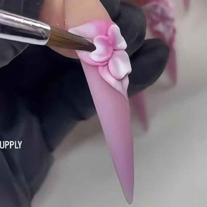 Acrylic Powder 100% Kolinsky Hair Nail <b>Brush</b> Art Beauty Tool Wooden Handle Cleaning <b>Brush</b> From Reliable Supplier - Product Image 2
