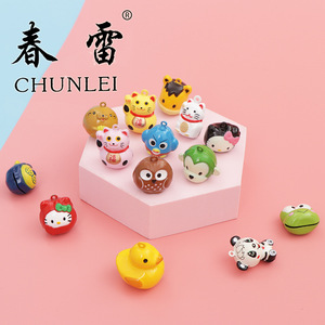 Grande campana in ottone stile giapponese 3D placcato collare per animali domestici accessori - Product Image 3