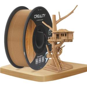 Filamento de madera Creality PLA de 1.75 mm para impresora 3D con textura de madera real y resistencia - Product Image 1