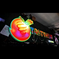 Enseignes électroniques lumineuses Lettres de canaux LED personnalisées Signalisation de magasin personnalisé 3d Acrylique Logo LED Panneau rétro-éclairé