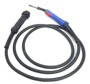 180A MIG Hàn Ngọn Đuốc 15AK <span class=keywords><strong>Torch</strong></span> MAG Súng 3M (10ft) Air-Làm Mát Bằng Euro Phong Cách <span class=keywords><strong>MB</strong></span> 15AK MIG Ngọn Đuốc - Product Image 2