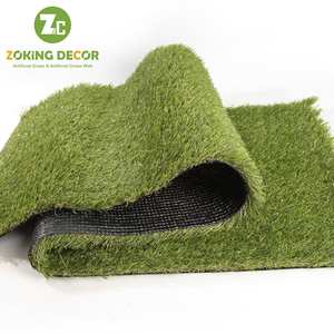 ZC Synthétique Gazon Artificiel Tapis Tapis Rouleau En Plastique Fakegrass Fil Gazon Arpet Gazon Durable et Résistant Aux Intempéries - Product Image 2