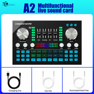 <span class=keywords><strong>Tarjeta</strong></span> <span class=keywords><strong>de</strong></span> <span class=keywords><strong>sonido</strong></span> USB A2, mezclador <span class=keywords><strong>de</strong></span> audio externo, tableta <span class=keywords><strong>de</strong></span> teléfono inteligente, transmisión en vivo, grabación con interfaz BT, <span class=keywords><strong>tarjeta</strong></span> <span class=keywords><strong>de</strong></span> <span class=keywords><strong>sonido</strong></span>, venta al por mayor - Product Image 6