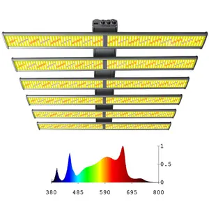 LEDグローライト800w 1000w 1200w 3チャンネル調光可能UV ir lm301h lm301b水耕栽培フルスペクトル1000w