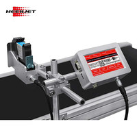 Meenjet Mx1 קידוד מדפסת תעשייתי אוטומטי תאריך חותמת קרטון תיק הדפסת מכונת פלסטיק בקבוק כובע הזרקת דיו מדפסת