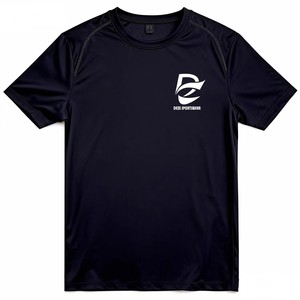 T-shirt de sport unisexe DEZE à col rond et manches courtes, personnalisable avec logo, séchage rapide, respirant, pour marathon, entraînement et fitness - Product Image 1