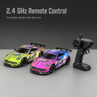 Voiture de course RC 4x4 à l'échelle 1/16, camion de drift, télécommande 2,4G, prêt à l'emploi, jouet de loisir avec câble USB