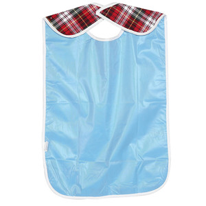 Special Price Wholesale <strong>Adult</strong> PVC <strong>Bib</strong> Hospital Washable Personalized Reusable Absorbent <strong>Bib</strong> - Product Image 6