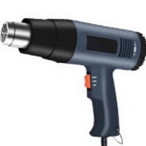 Pistolet thermique numérique industriel 220V, pistolet à air chaud à température réglable, 2 vitesses, avec écran LCD pour le covering automobile et le thermorétraction - Product Image 4