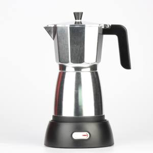 Poli électrique café expresso moka maker 3-6 Tasses matériaux de qualité alimentaire à usage domestique <span class=keywords><strong>prix</strong></span> usine - Product Image 1