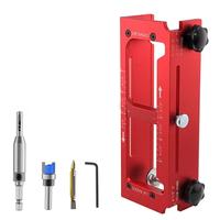 Outil de positionnement de trous pour charnières de serrures de porte, laser à points en alliage d'aluminium de qualité industrielle, pour le travail du bois, importé de Chine
