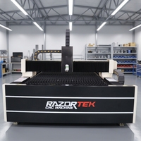 Machine de découpe laser pour tôles d'acier inoxydable et aluminium 3000W 6000W