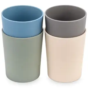 2023 new material eco-friendly RPET plastic cup suitable for juice and milk in kitchen