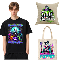 Transferts thermiques DTF de haute qualité - Designs personnalisés pour bottes, affiches, alphabet, fleurs, couleurs personnalisées pour t-shirts, sweats à capuche et vêtements