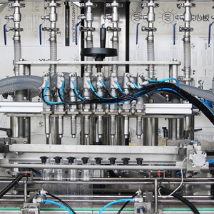 Ligne de remplissage chimique quotidienne entièrement automatique de nettoyage de bouteilles de lait de <span class=keywords><strong>toner</strong></span> d'huile liquide - Product Image 3