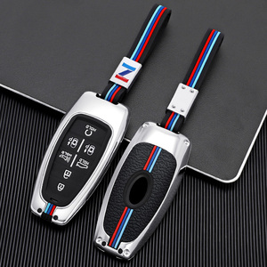 Funda Metálica para Llave de Coche con 6 Botones para <span class=keywords><strong>Hyundai</strong></span> Creta I10 I20 Tucson Solaris Sonata Hybrid NEXO NX4 Santafe Dn8 <span class=keywords><strong>Kona</strong></span> Atos Prime <span class=keywords><strong>2022</strong></span> - Product Image 5