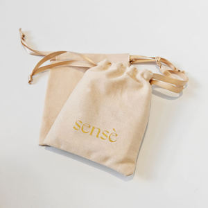 Pochette en coton 100% naturel de haute qualité, réutilisable et recyclable, sac en daim à cordon pour chaussures et emballage de cadeaux de mariage - Product Image 6