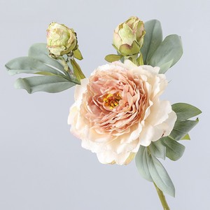 ดอกโบตั๋นประดิษฐ์3หัวดอกโบตั๋นประดิษฐ์ - Product Image 2