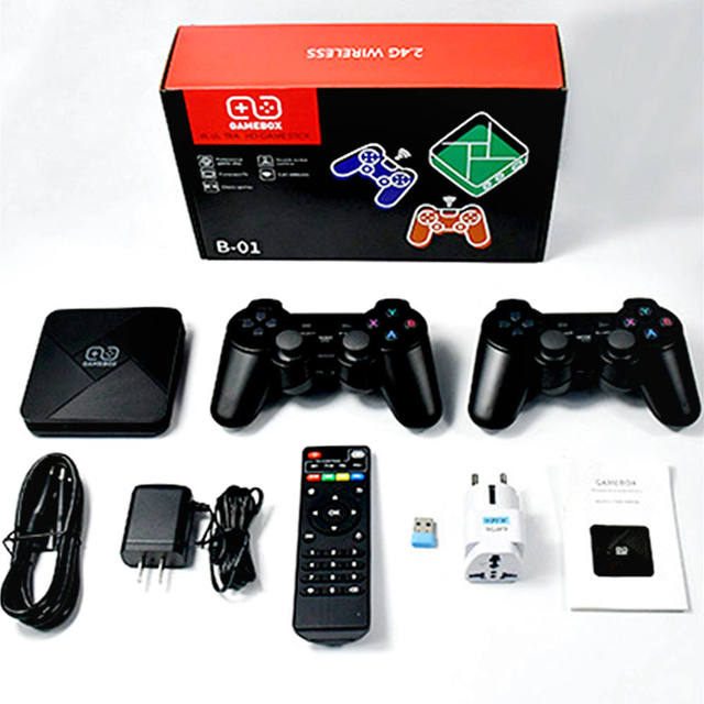 Hot Selling G5 Game Box 4K HD Super Console 50000+ Gaming Retro TV Box WiFi 50+ Emulator Video Console Game Player