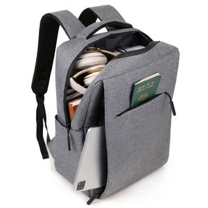 Promotion Customized LOGO Business Men's Waterproof Polyester Portable Backpack for Welcome Gifts - Product Image 5