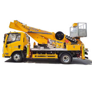 Isuzu 35m45m Véhicule de travail aérien hydraulique avec bras télescopique Plate-forme de levage à bras pliant Camions d'opération à haute altitude - Product Image 4