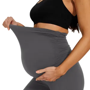 Maternity Leggings High Waist Belly Support Leggins for Pregnant