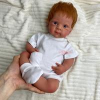 Poupées Reborn de source d'usine, en silicone réaliste, 21 pouces, Bettie avec une vraie sucette, cheveux enracinés personnalisés, livraison directe disponible