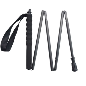 Bâton de randonnée <span class=keywords><strong>nordique</strong></span> pliable professionnel en fibre de carbone avec poignée en EVA - Product Image 1