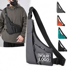 Bolso Bandolera Casual Impermeable de Gran Capacidad con Logotipo, Diseño Triangular Antirrobo y Ajuste Ceñido, Modelo Wsy1825 - Product Image 1