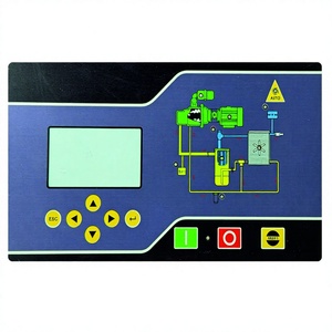 Panel de Control de Membrana Industrial con Pantalla Digital, Teclas de Navegación y Cable Plano Flexible para Equipos de Automatización CNC - Product Image 1