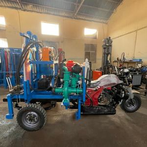 Impianto di perforazione per pozzi d'acqua diesel ad alta potenza da 200 m con nuovi componenti principali del cambio da 30 CV p - Product Image 5