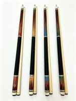 Queue de billard Cuetec Predator personnalisée, 147 cm, pointe de 13 mm, joint en acier inoxydable, bois d'érable, 2 pièces, durable