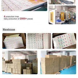 Tessere Mahjong Bonito Lagoon Premium Personalizzate Tiger XL Cowboy Birdie MOQ:1 Secret Garden Parisian Four Yuda Tessere Mahjong - Product Image 6