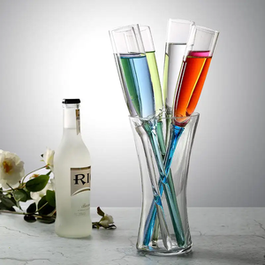 <strong>Wholesale</strong> High Quality Custom Souvenir Luxury Crystal Glass Long <strong>Champagne</strong> <strong>Flutes</strong> Sparkling Wine Goblet Glasses for Wedding - Product Image 6