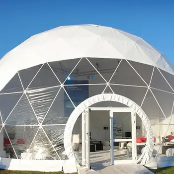 Trade Show Tent Geodesic Igloo Glamping Tent Factory Price Luxury Dome Tent Outdoor Hotel Camping Dome Houses For Sale