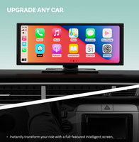 Ottocast Car 11,4 pouces 4K Écran tactile USB CarPlay Android Auto GPS avec commande vocale intelligente AI multilingue Garantie 1 an