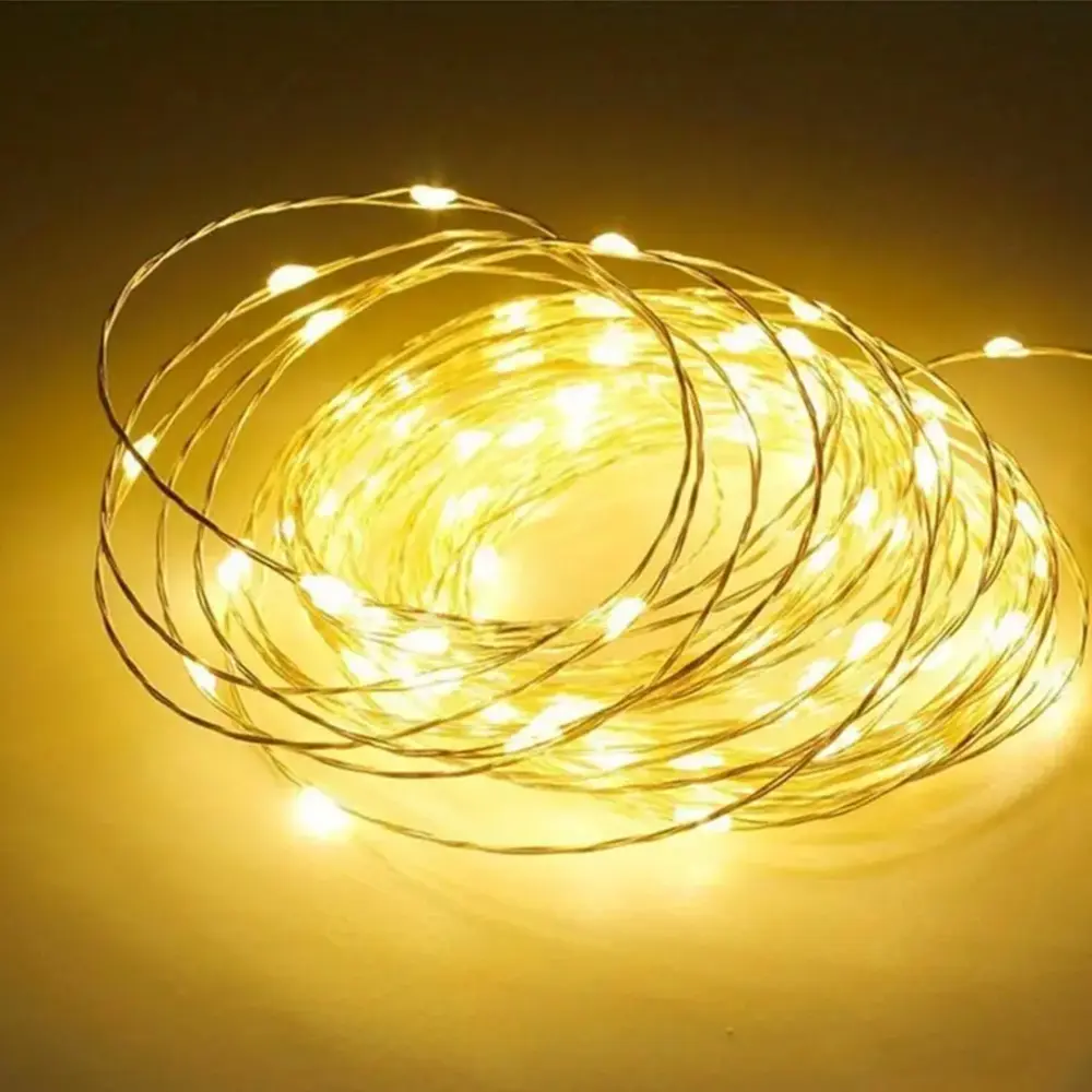 HotNewish fée lumière LED pour chambre fête mariage éclairage décoratif télécommande rideau guirlandes lumineuses pour décor de noël